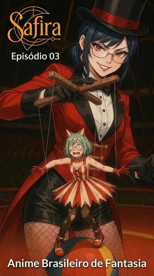 Anime de Fantasia Safira